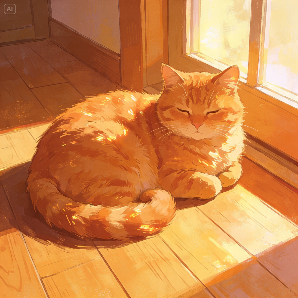 一只橘猫